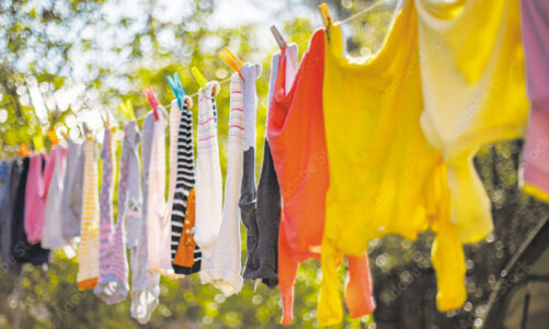 It’s much better to dry clothes outside