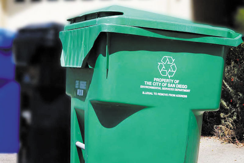 San Diego delivers green waste bins for organics recycling - The San Diego  Union-Tribune