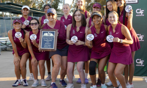 SRHS tennis team earns second at CIFs