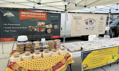 Authentic Mediterranean fare at the Farmer’s Market