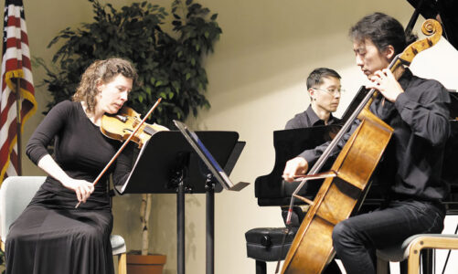 Redwood Trio set to perform at the library