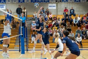 Volleyball team falls; ends successful season