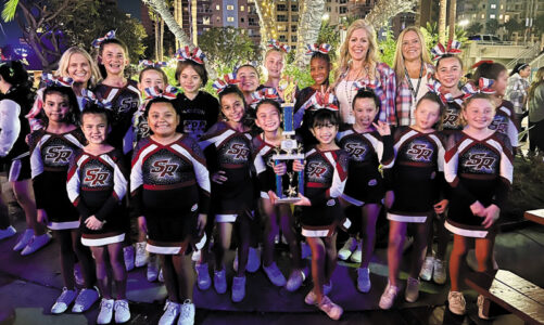 Pop Warner cheer team competes at Nationals