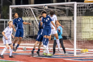 SRHS soccer team in deep competition