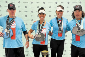 Pickleball team captures medals