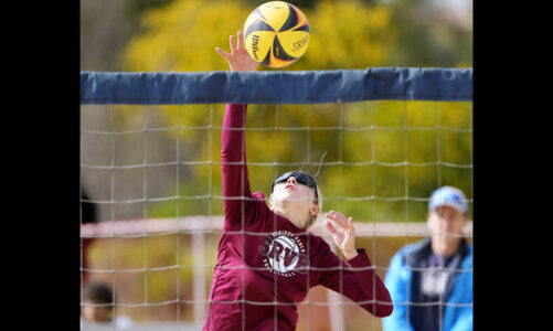 Beach volleyball team looks to go back to back