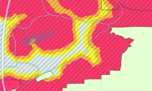 Fire Hazard Severity Zones map covers Scripps Ranch