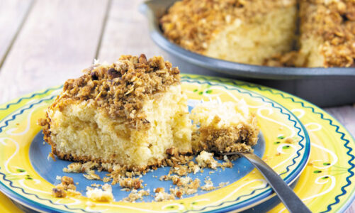 Try this cinnamon-pecan coffee cake