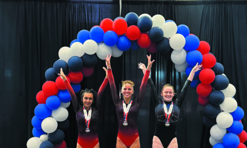 GYMNAST HEADED TO NATIONALS