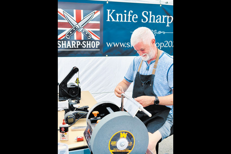 Sharp shop provides mobile knife sharpening Sharp shop provides mobile knife sharpening