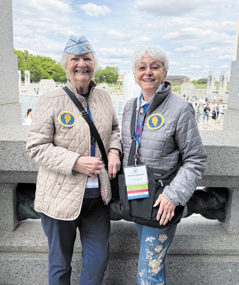 Local veteran navy nurse honored on special journey