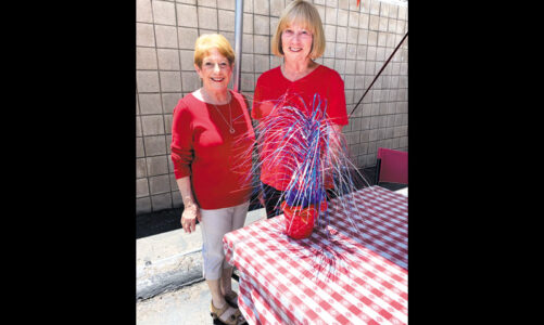 Outdoor supper highlights Welcome Club’s summer