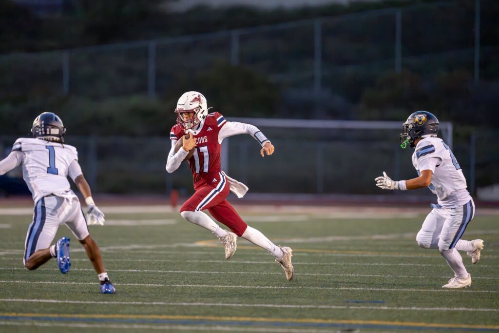 Srhs varsity team lost a close one SRHS football