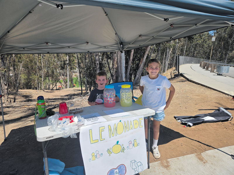 Lemonade stand photo contest