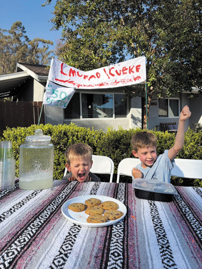 Lemonade stand photo contest
