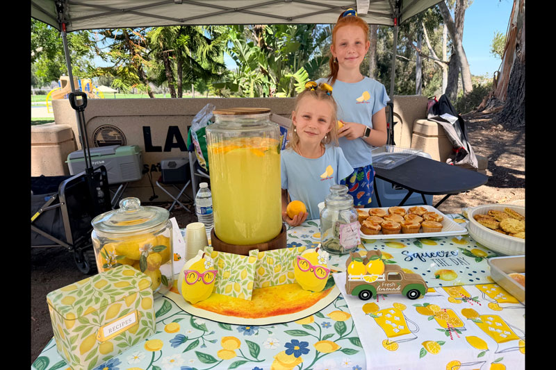 Lemonade stand photo contest