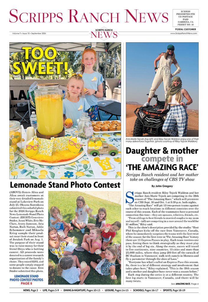 Scripps Ranch News - September 2026